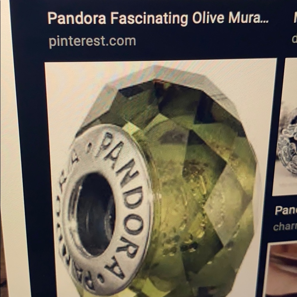 ISO Two Pandora Authentic Fascinating Olive